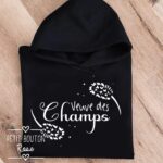 Veuve des champs - hoodie unisexe long